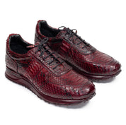 The Nocturne Garnet Python Exotic Sneakers