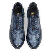 The Maestro Blue Python Exotic Sneakers