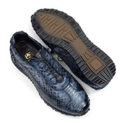 The Maestro Blue Python Exotic Sneakers