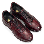 The Nocturne Garnet Python Exotic Sneakers
