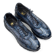 The Maestro Blue Python Exotic Sneakers