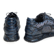 The Maestro Blue Python Exotic Sneakers