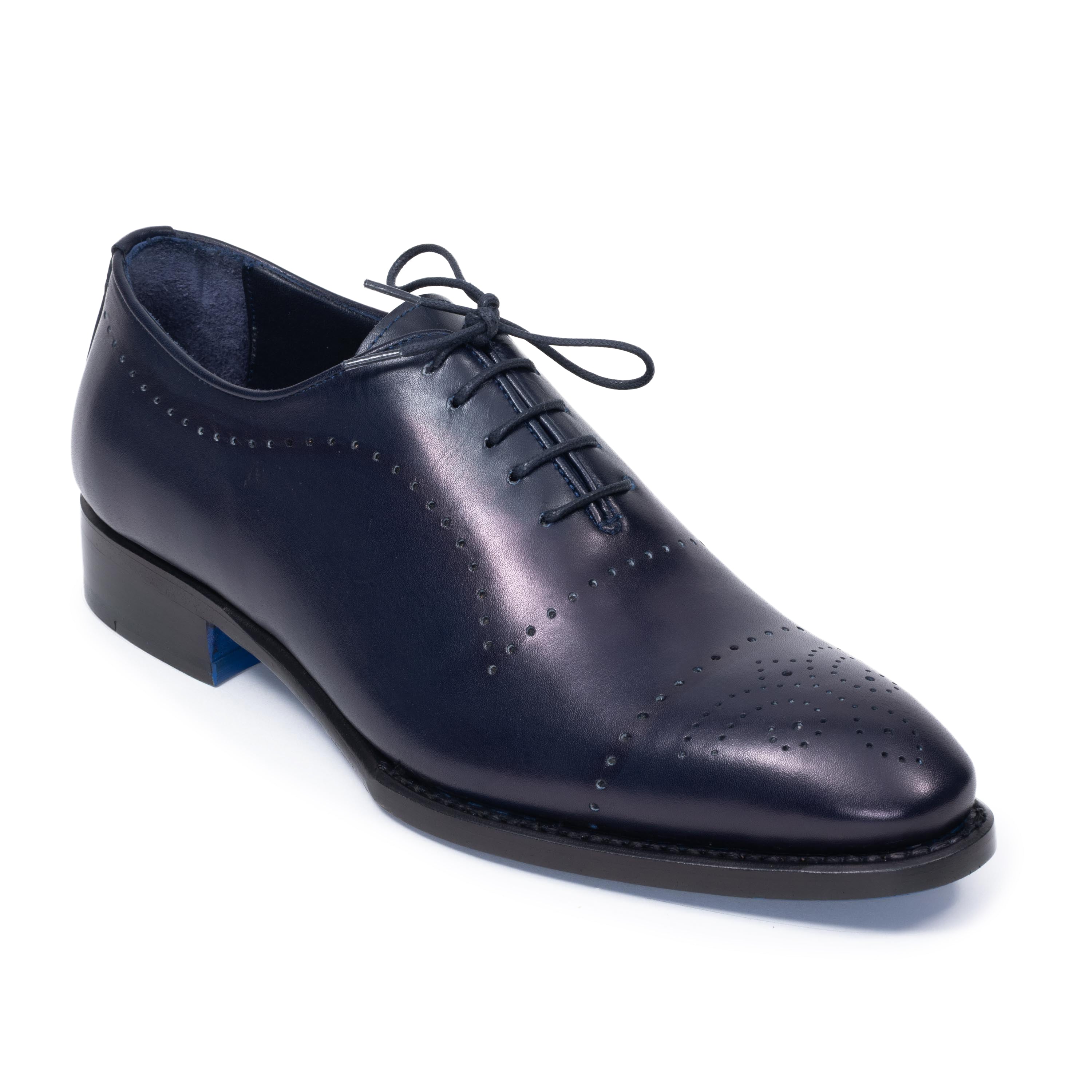 The Midnight Blue Patina Oxford