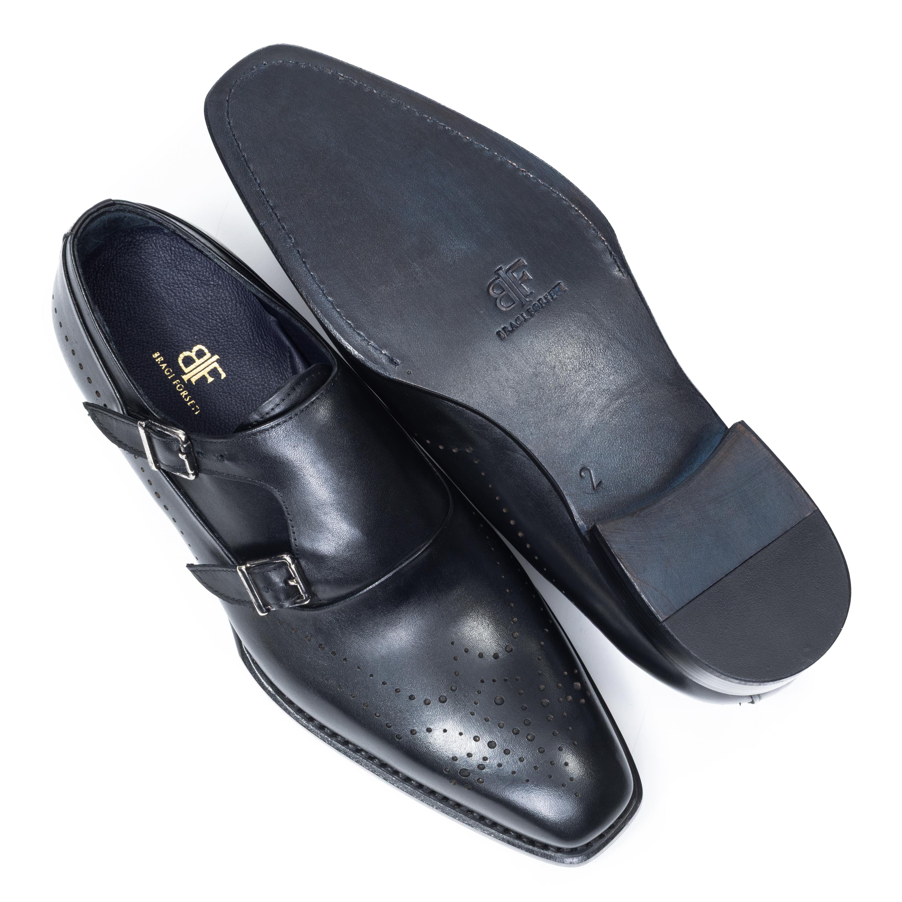 The Citadel Wingtip Double Monk