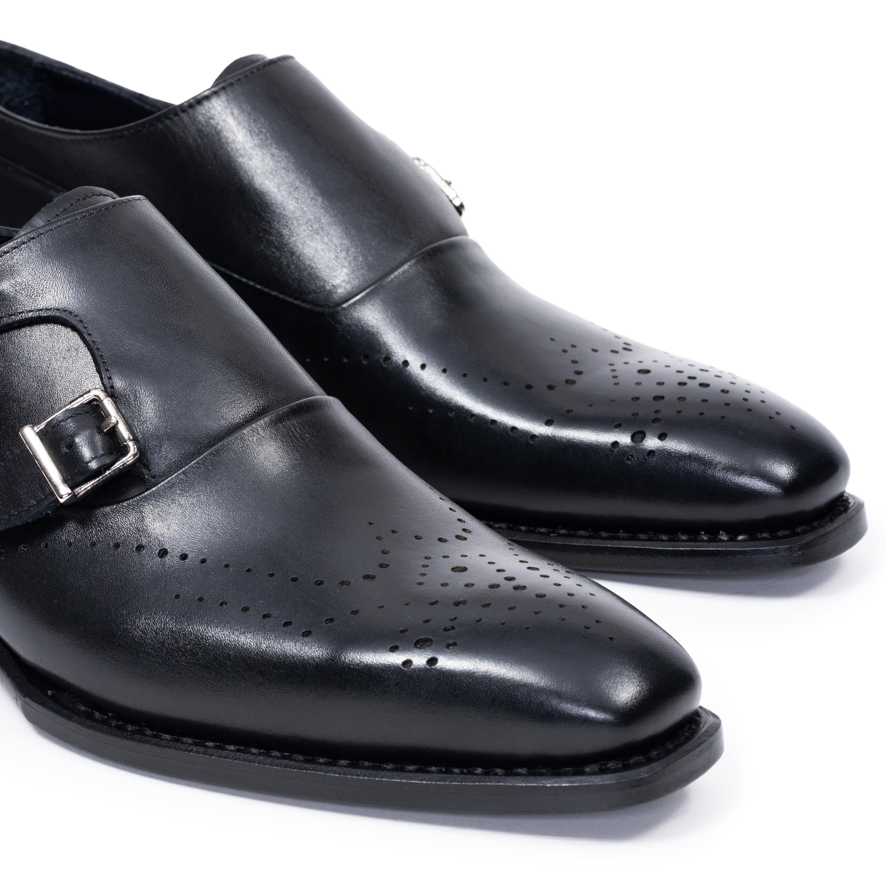 The Citadel Wingtip Double Monk