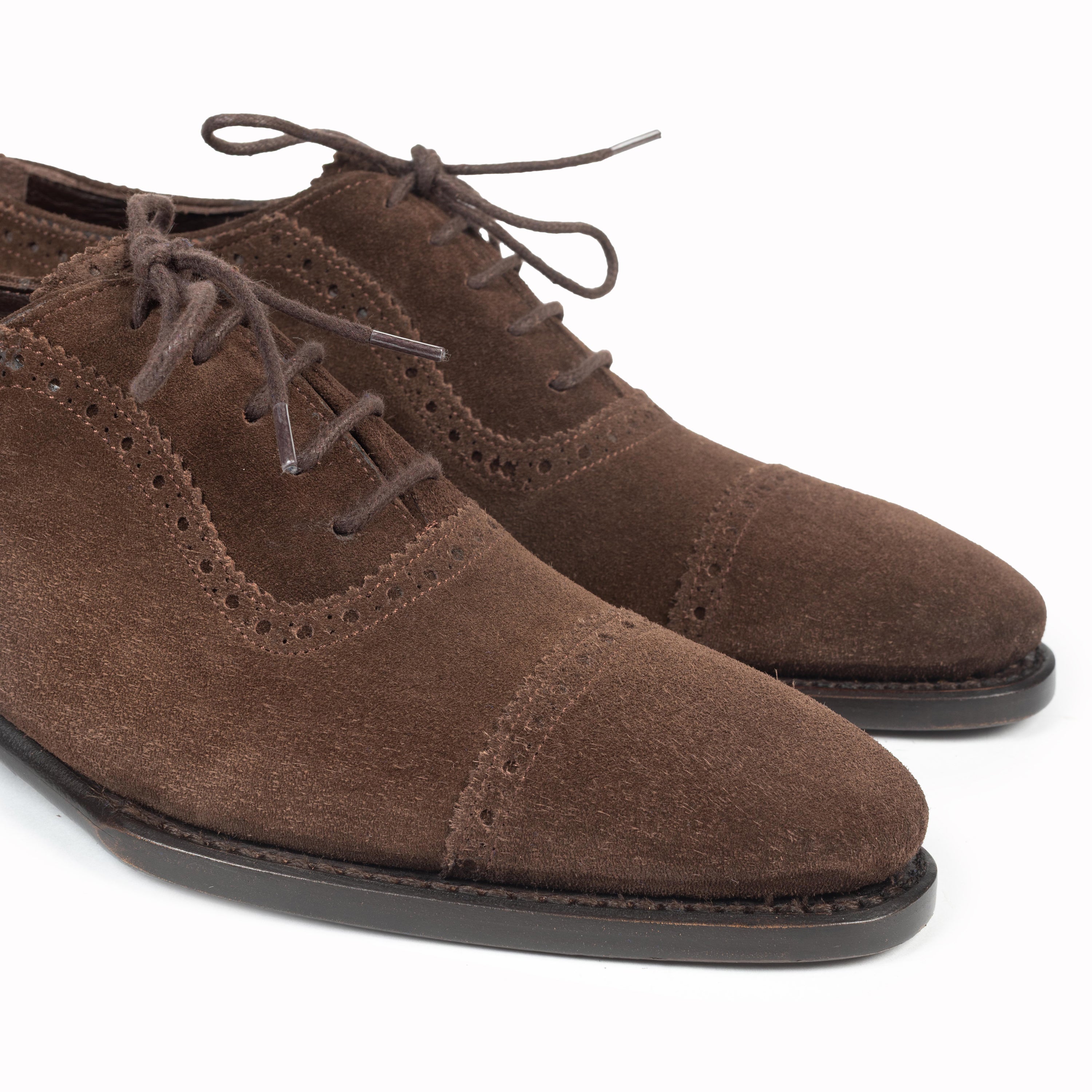 The Eterna Suede Oxford