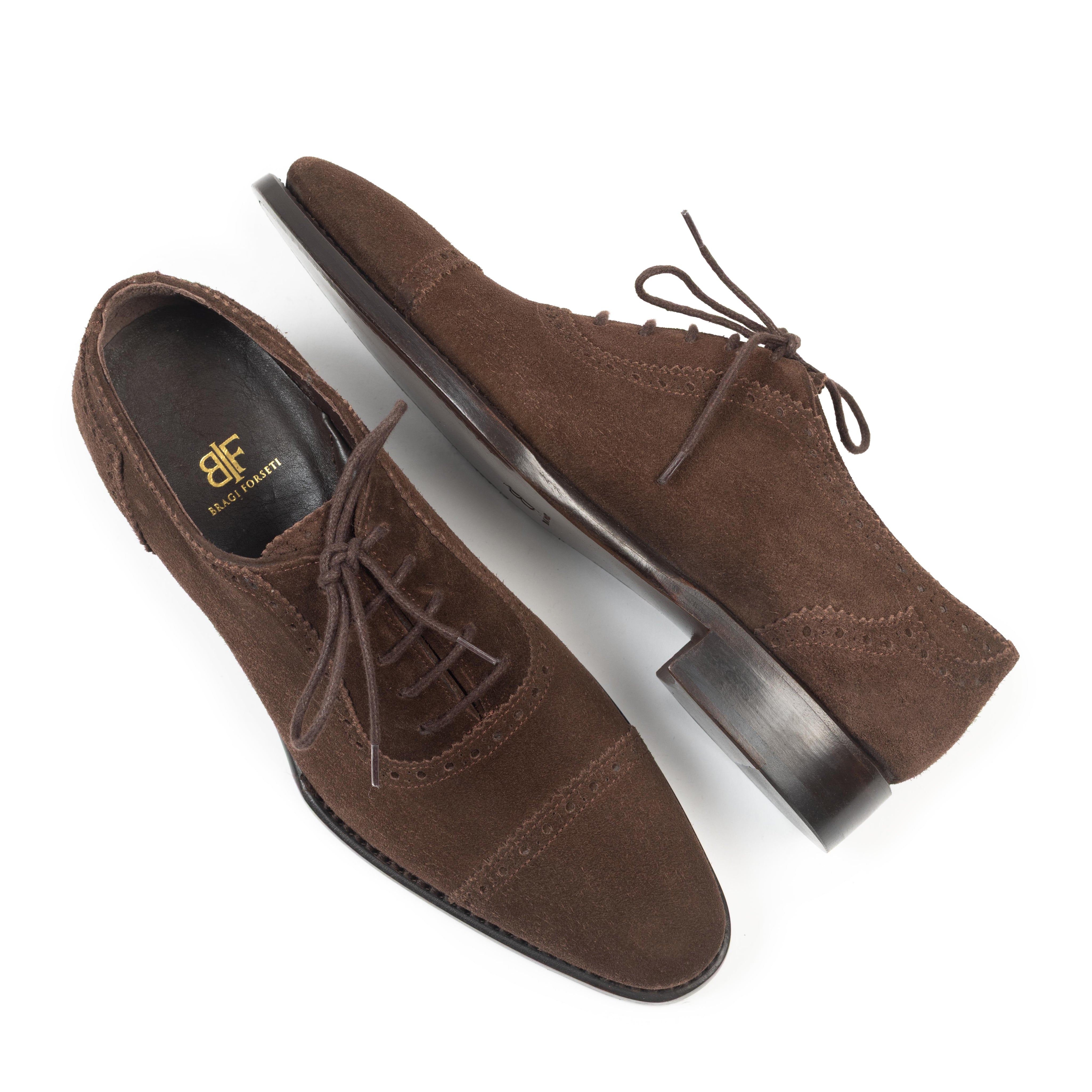 The Eterna Suede Oxford