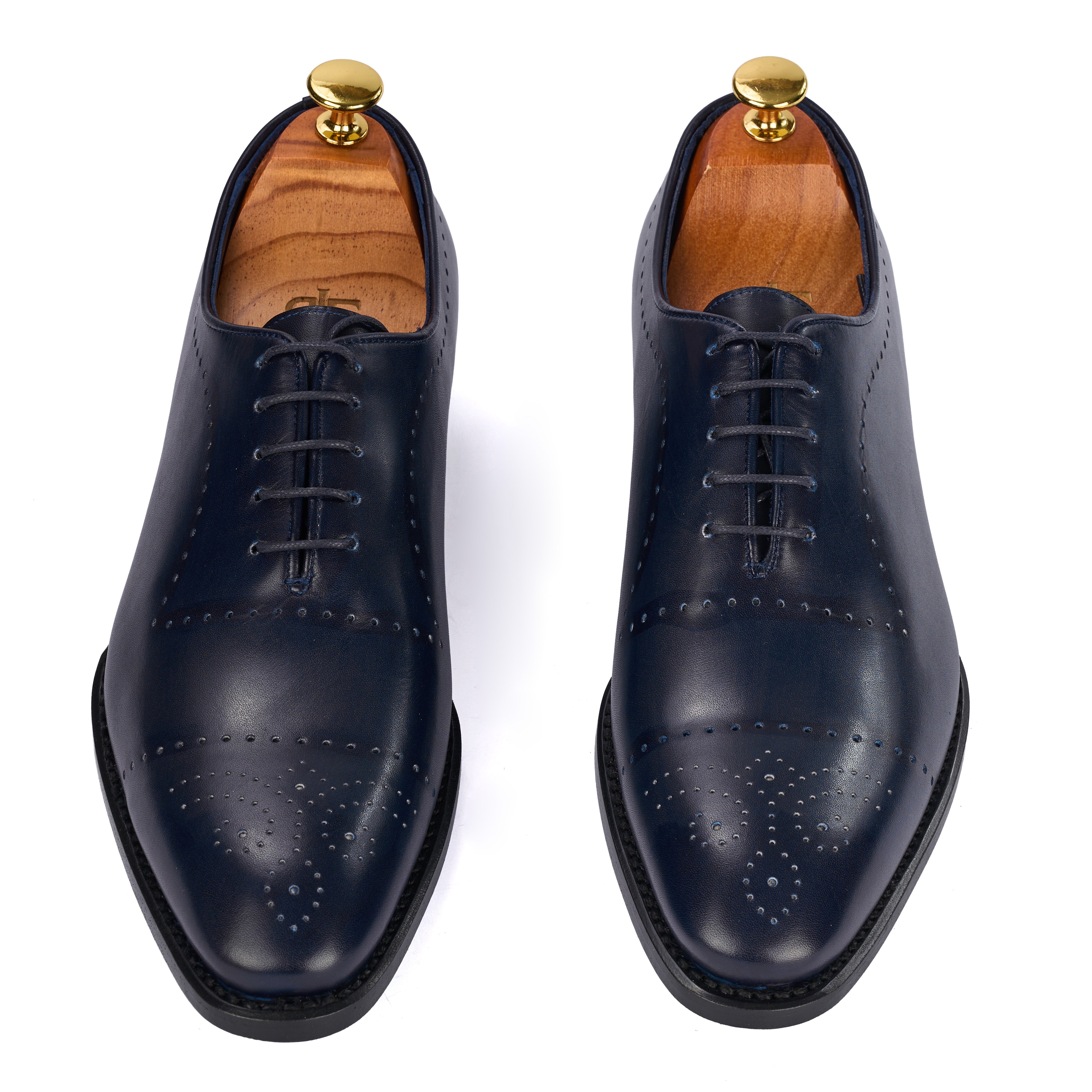 The Midnight Blue Patina Oxford