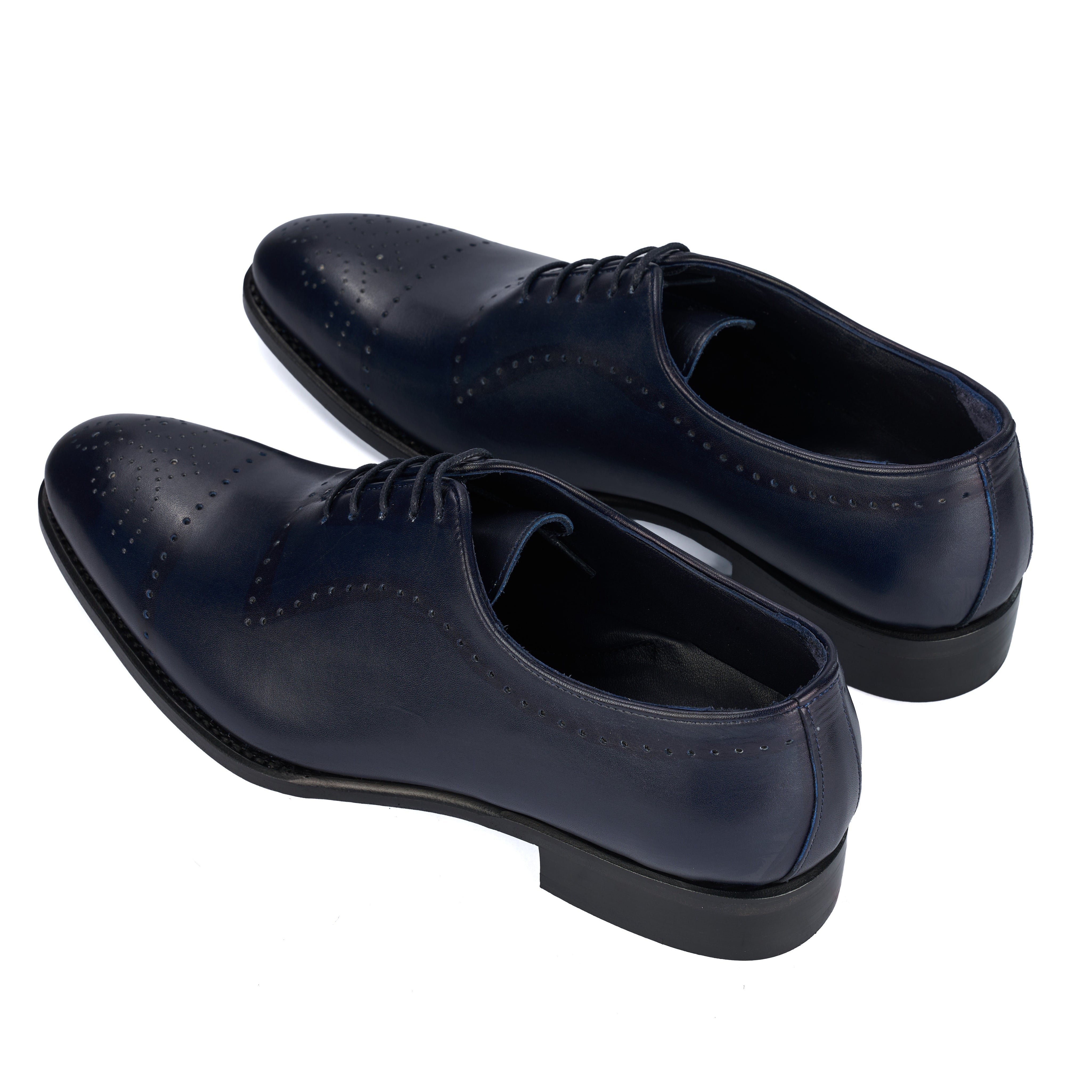 The Midnight Blue Patina Oxford