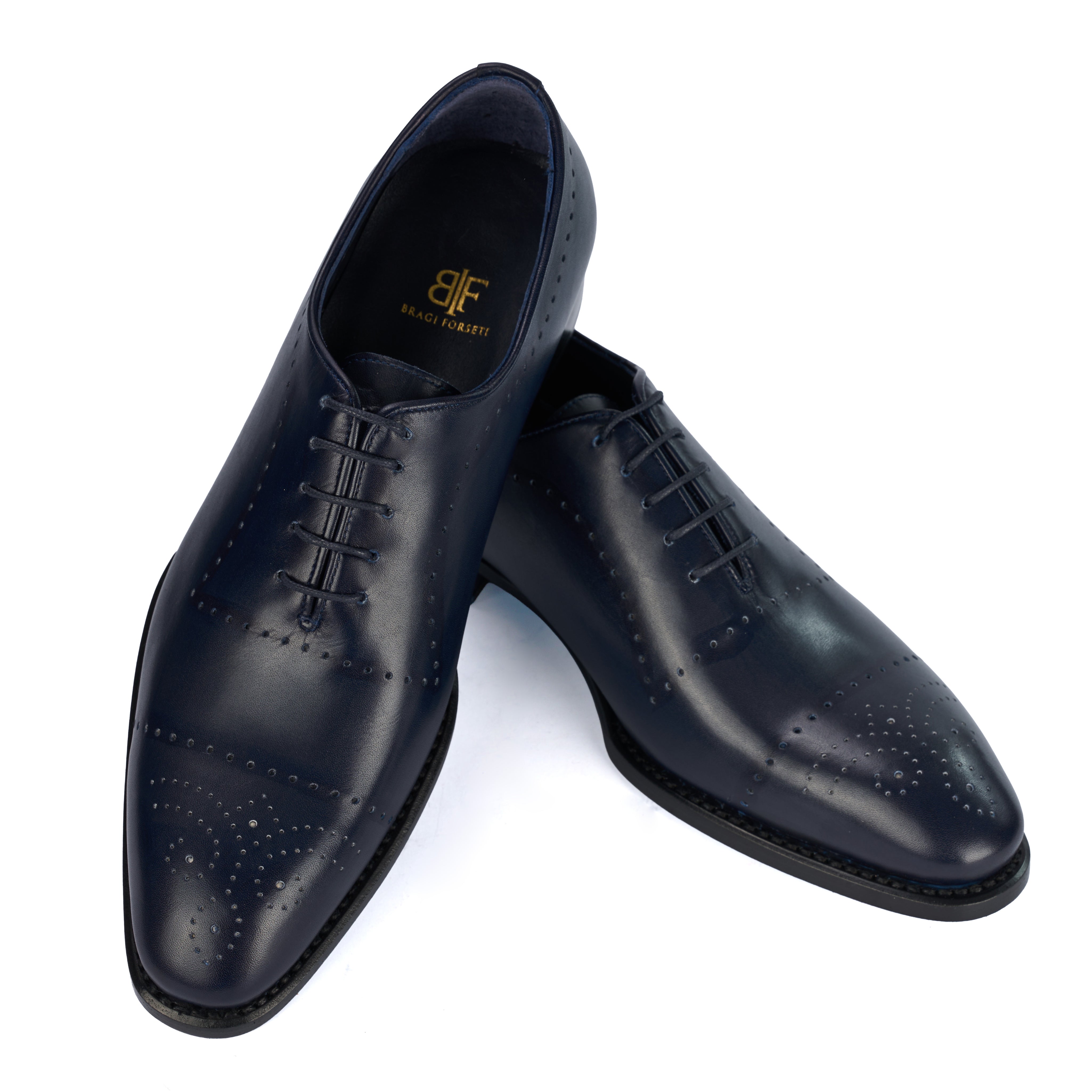 The Midnight Blue Patina Oxford