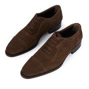 The Eterna Suede Oxford