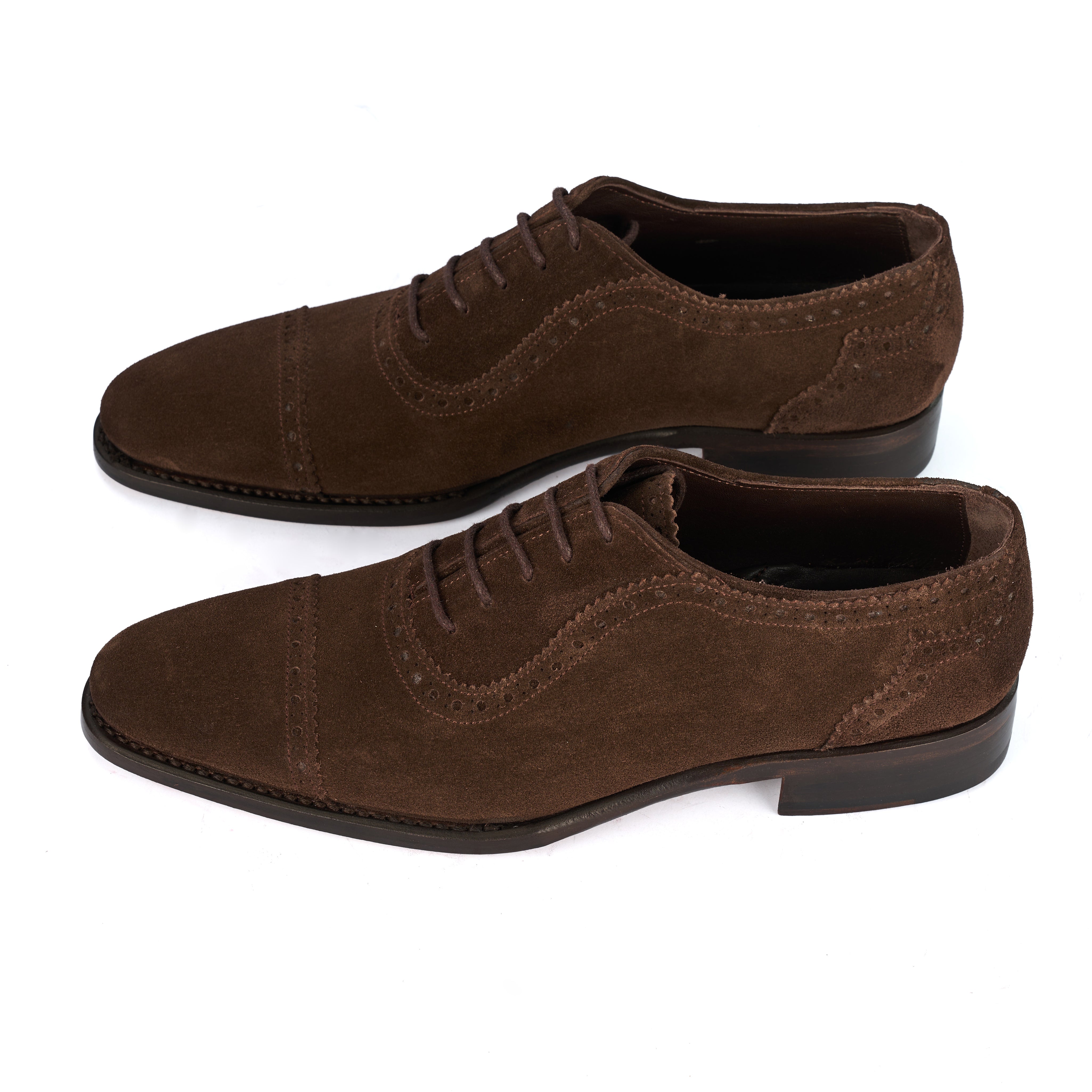 The Eterna Suede Oxford