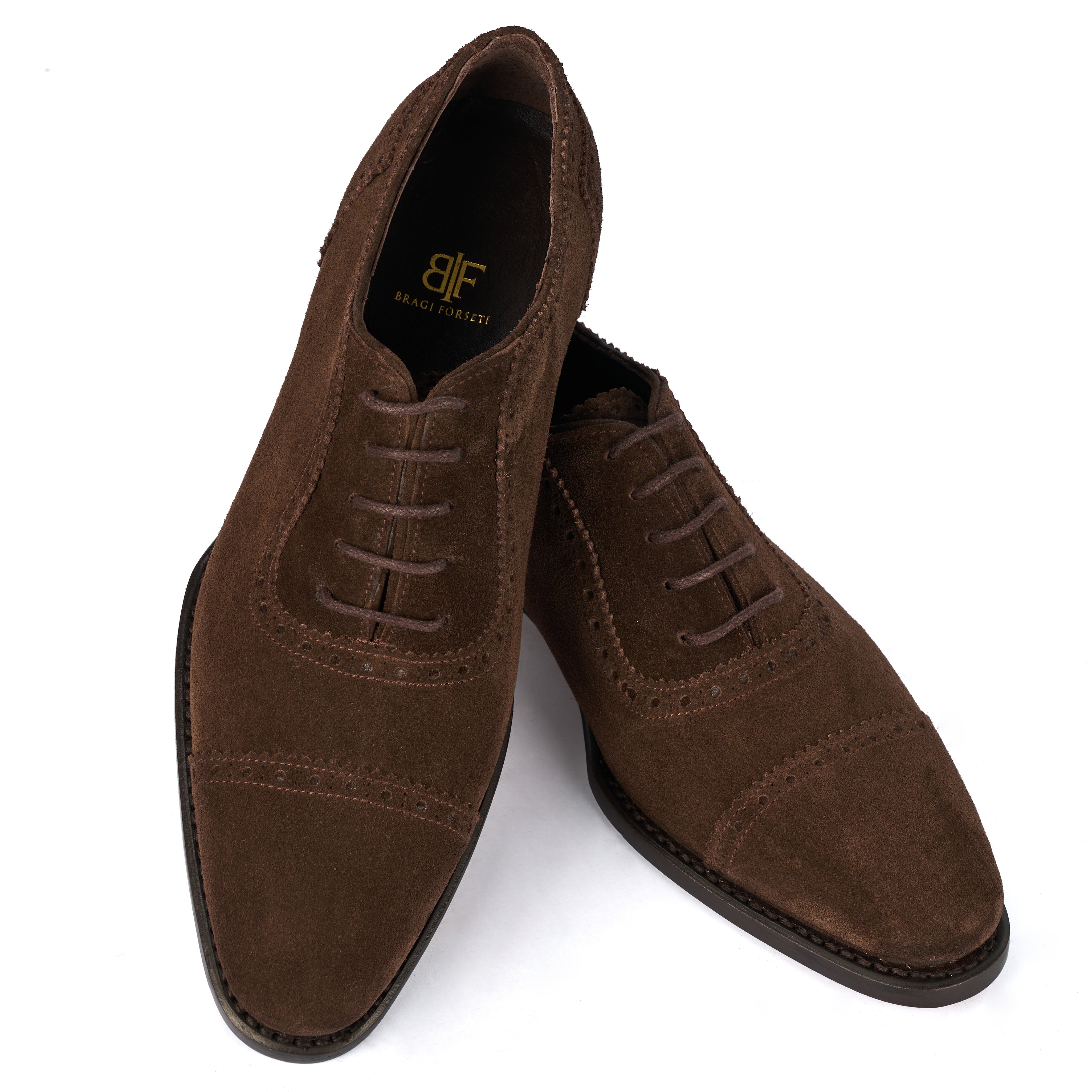 The Eterna Suede Oxford