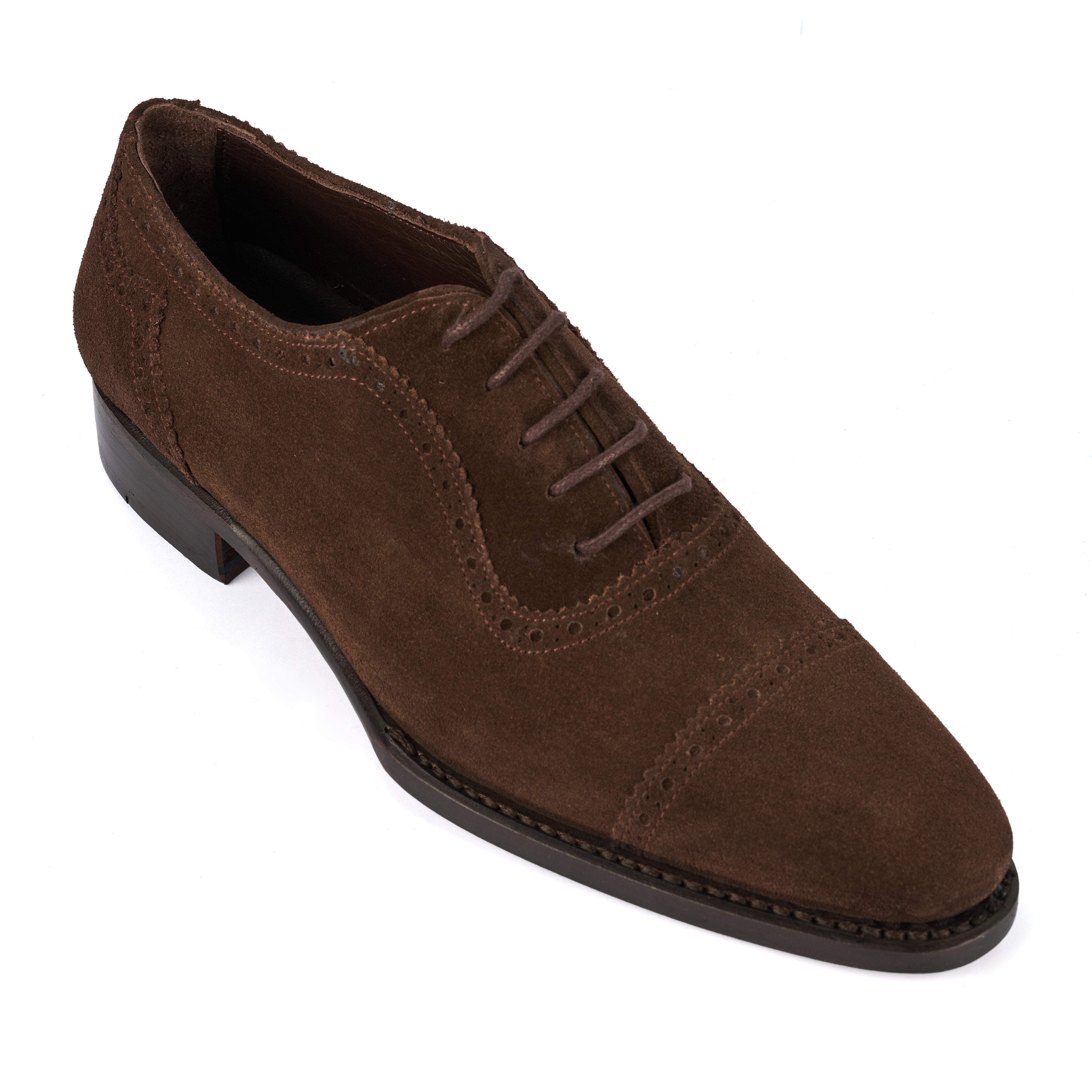 The Eterna Suede Oxford