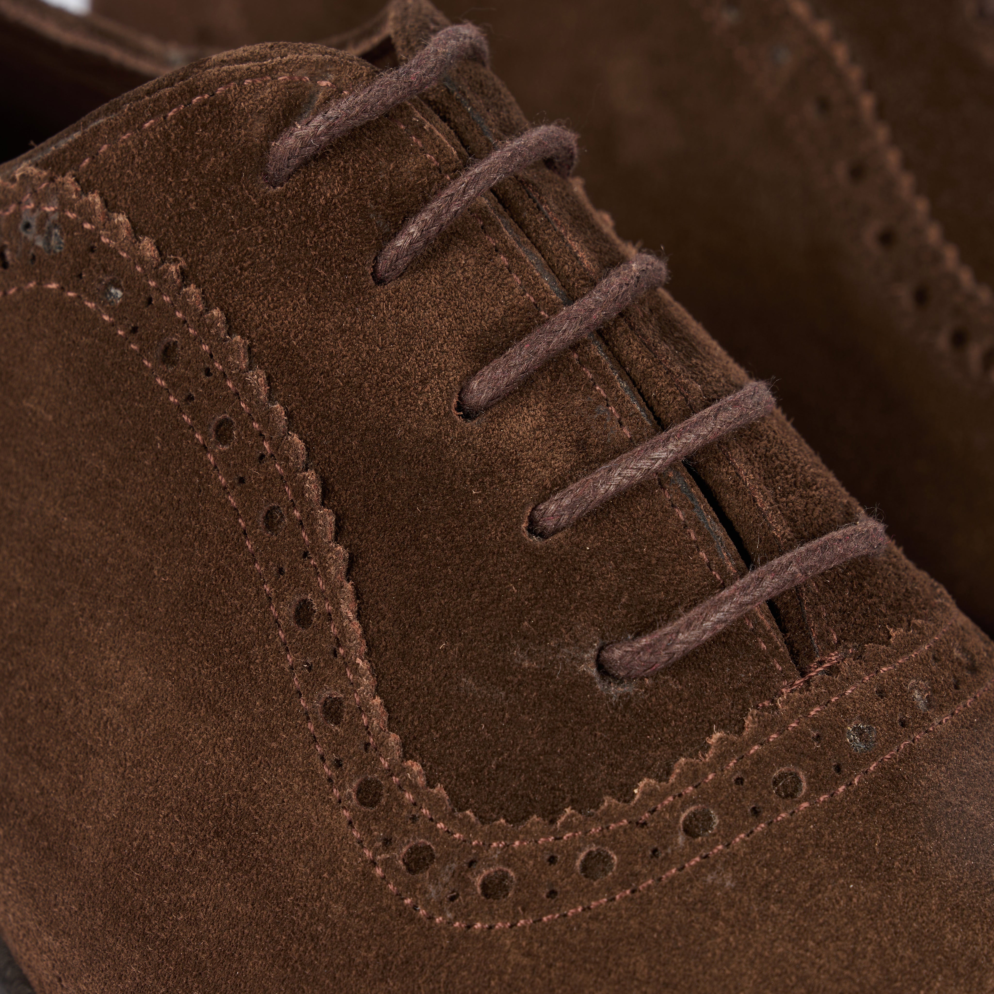 The Eterna Suede Oxford