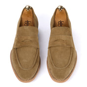 The Amber Suede Penny Loafer