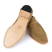 The Amber Suede Penny Loafer