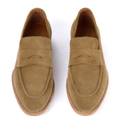 The Amber Suede Penny Loafer