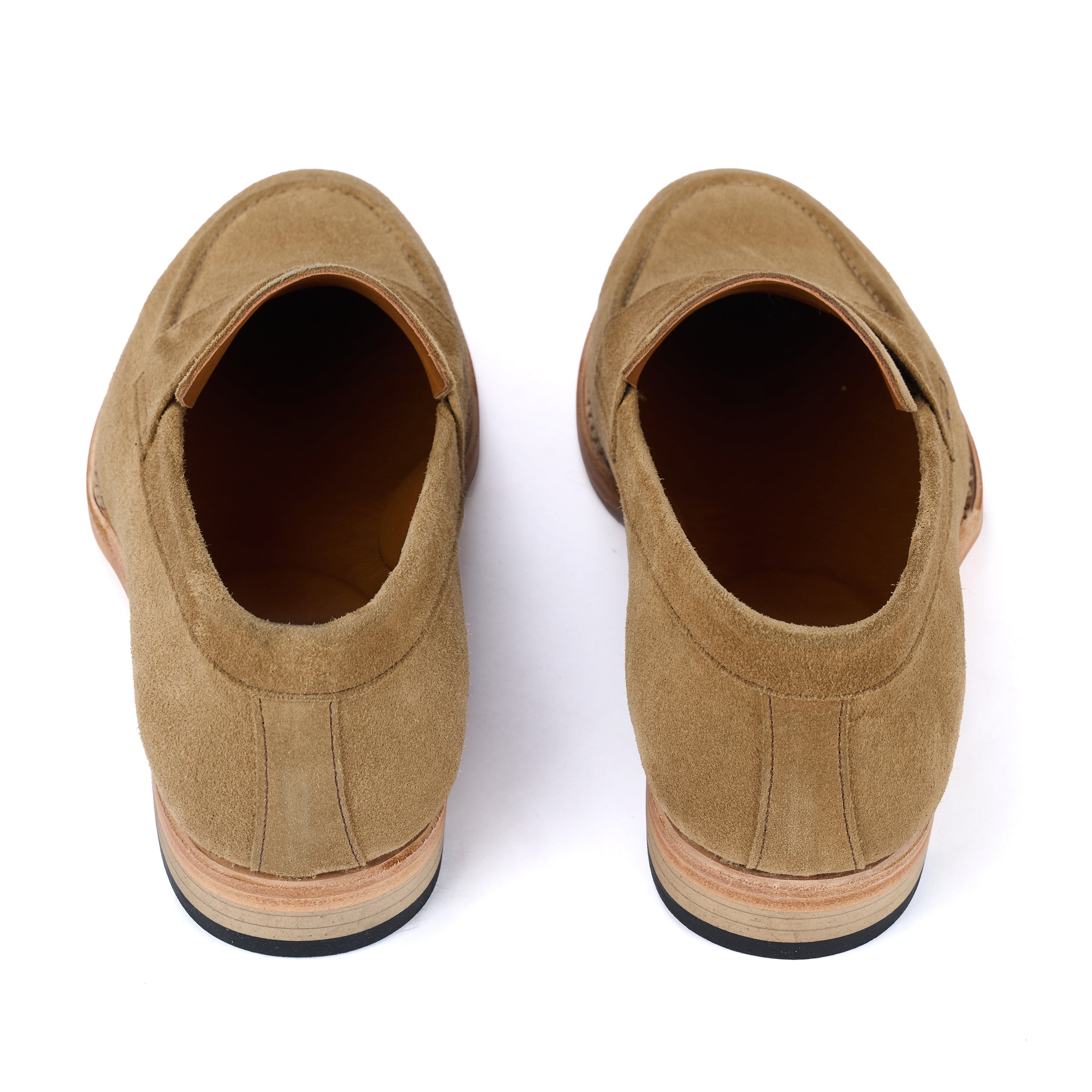 The Amber Suede Penny Loafer