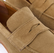 The Amber Suede Penny Loafer