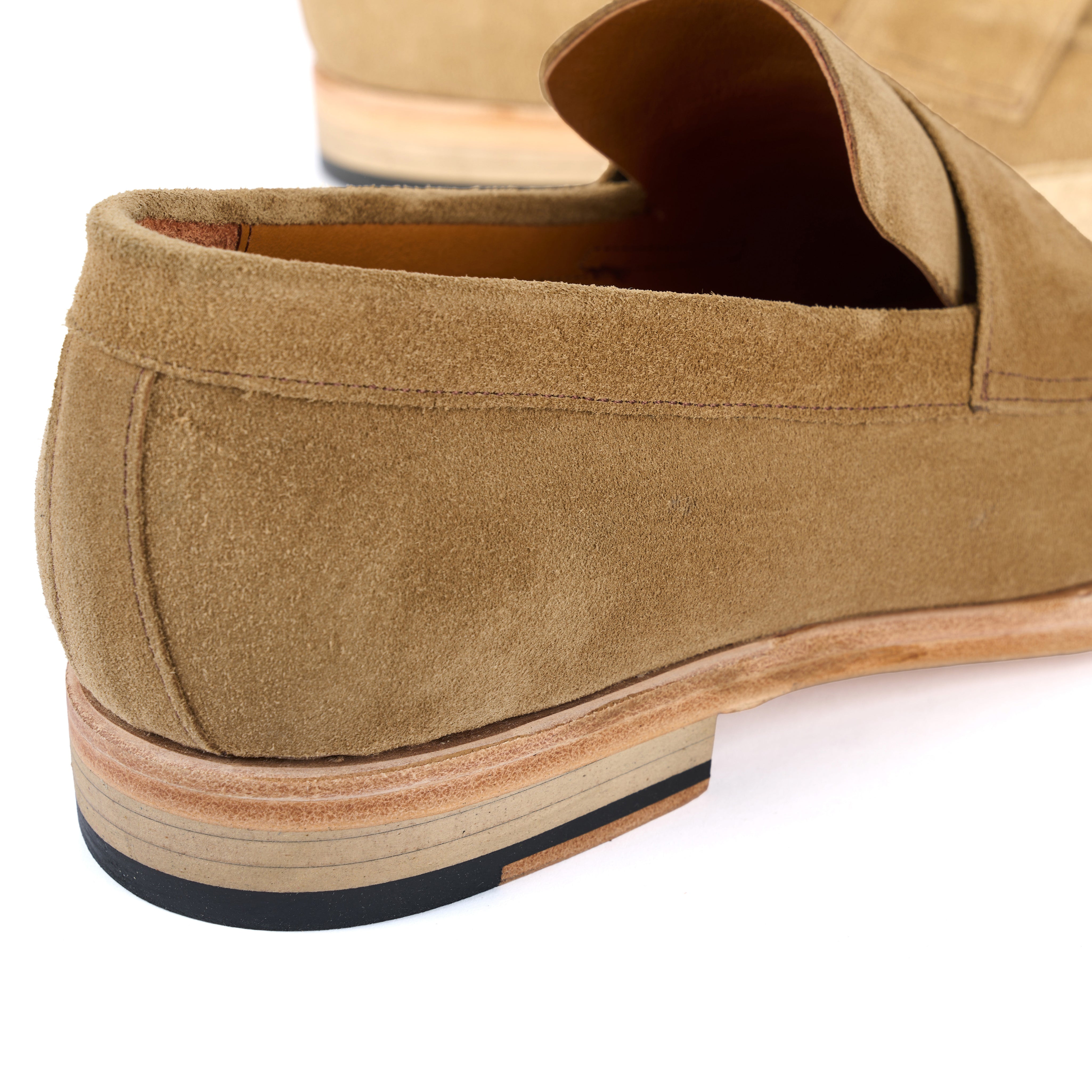 The Amber Suede Penny Loafer