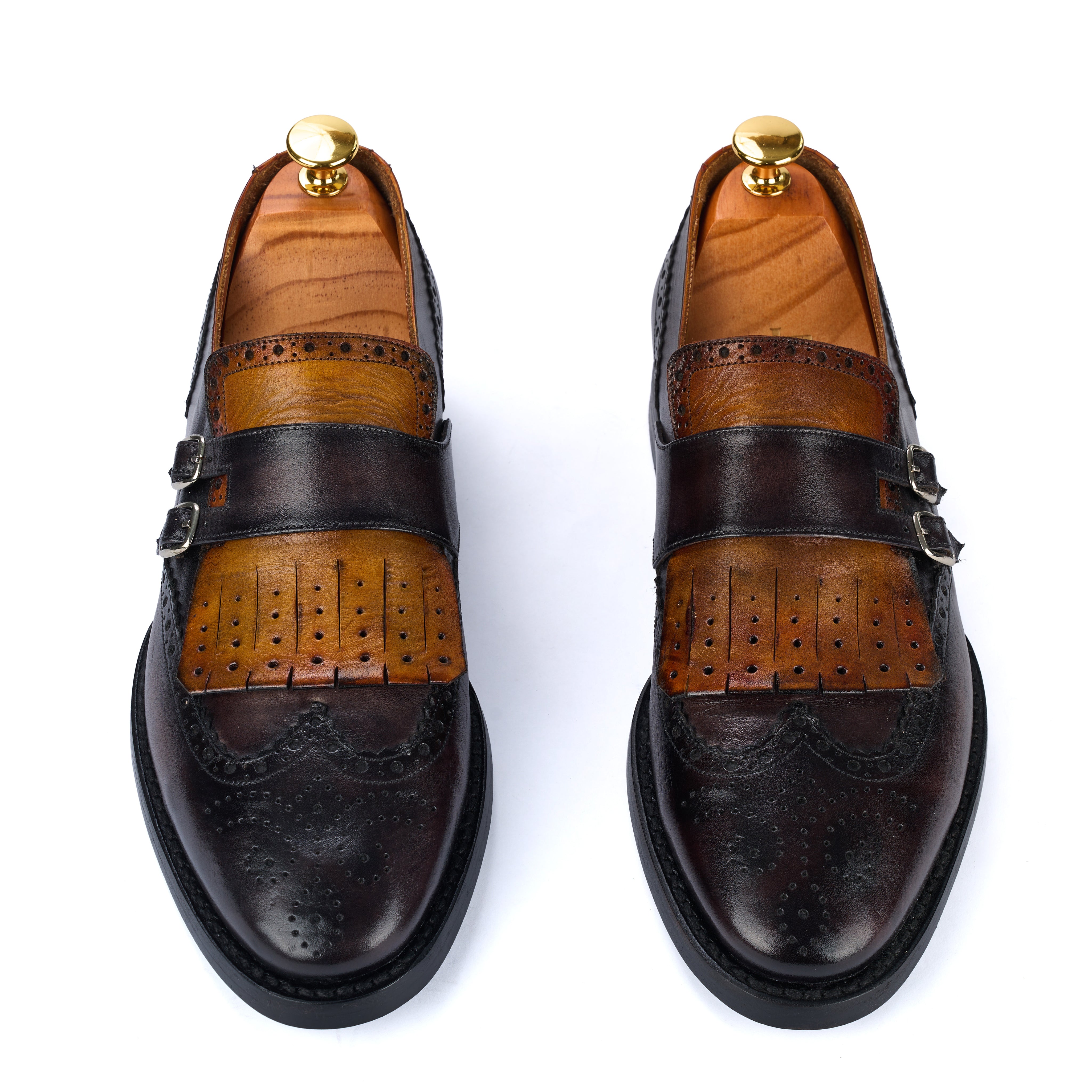 The Equilibrium Brogue Double Buckle