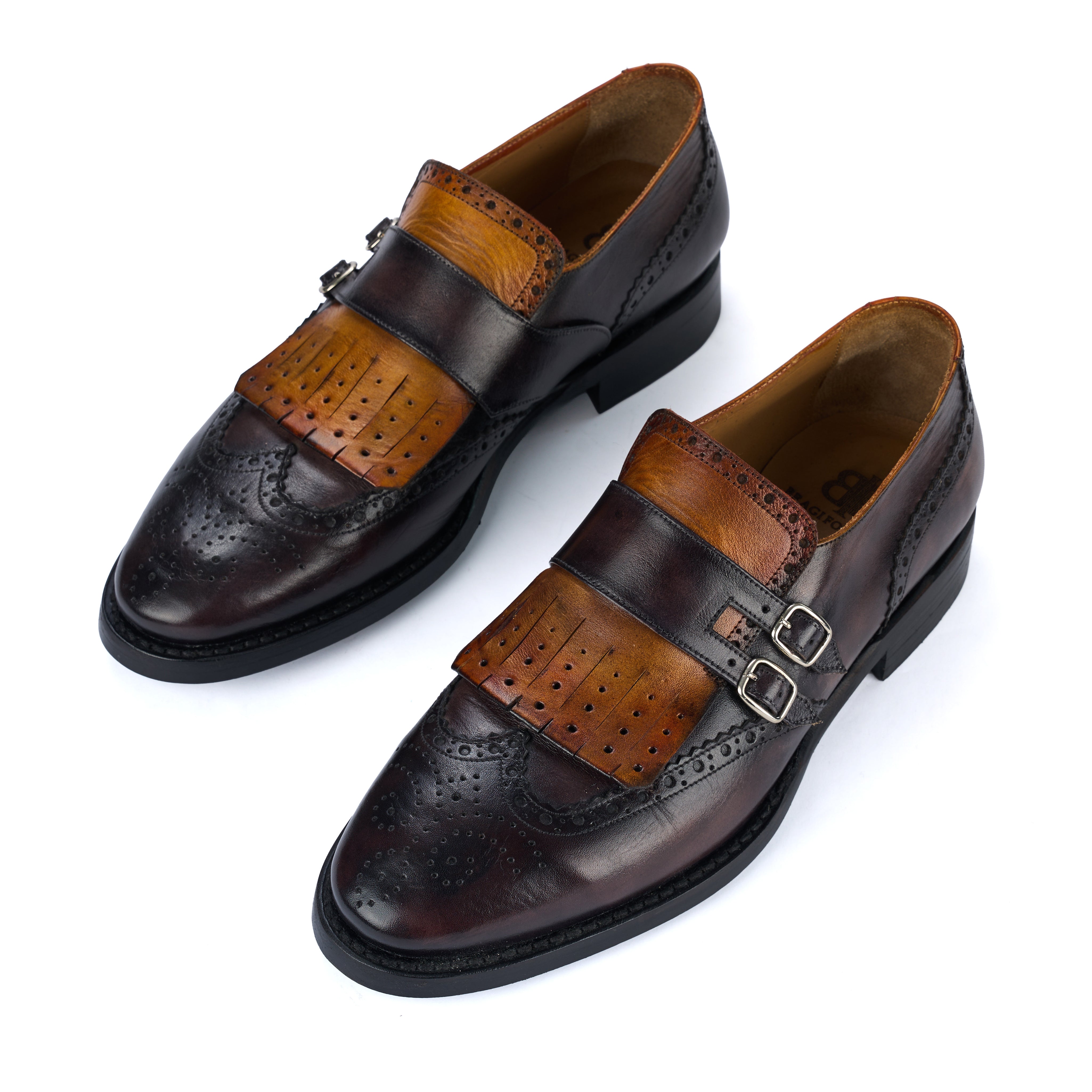 The Equilibrium Brogue Double Buckle