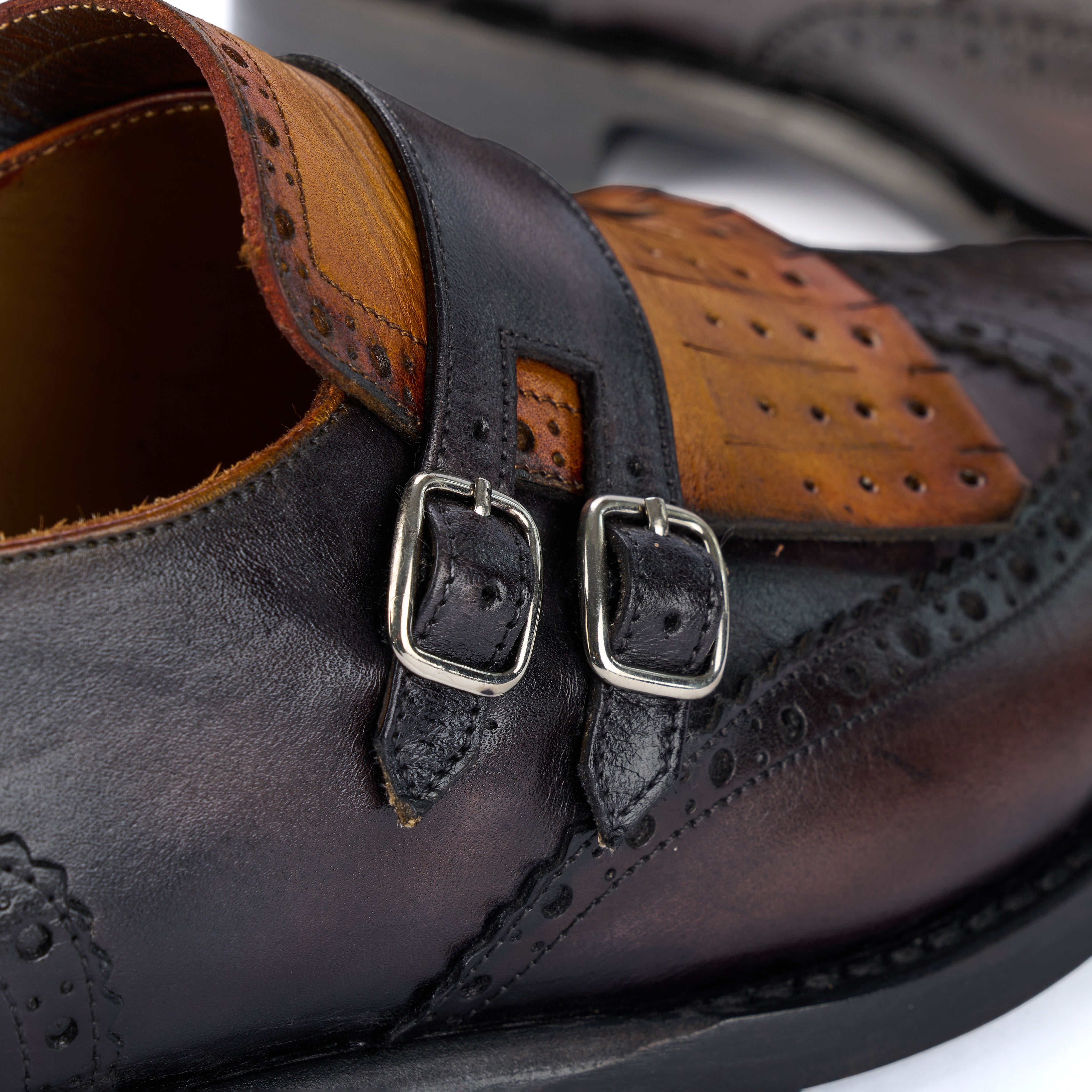 The Equilibrium Brogue Double Buckle