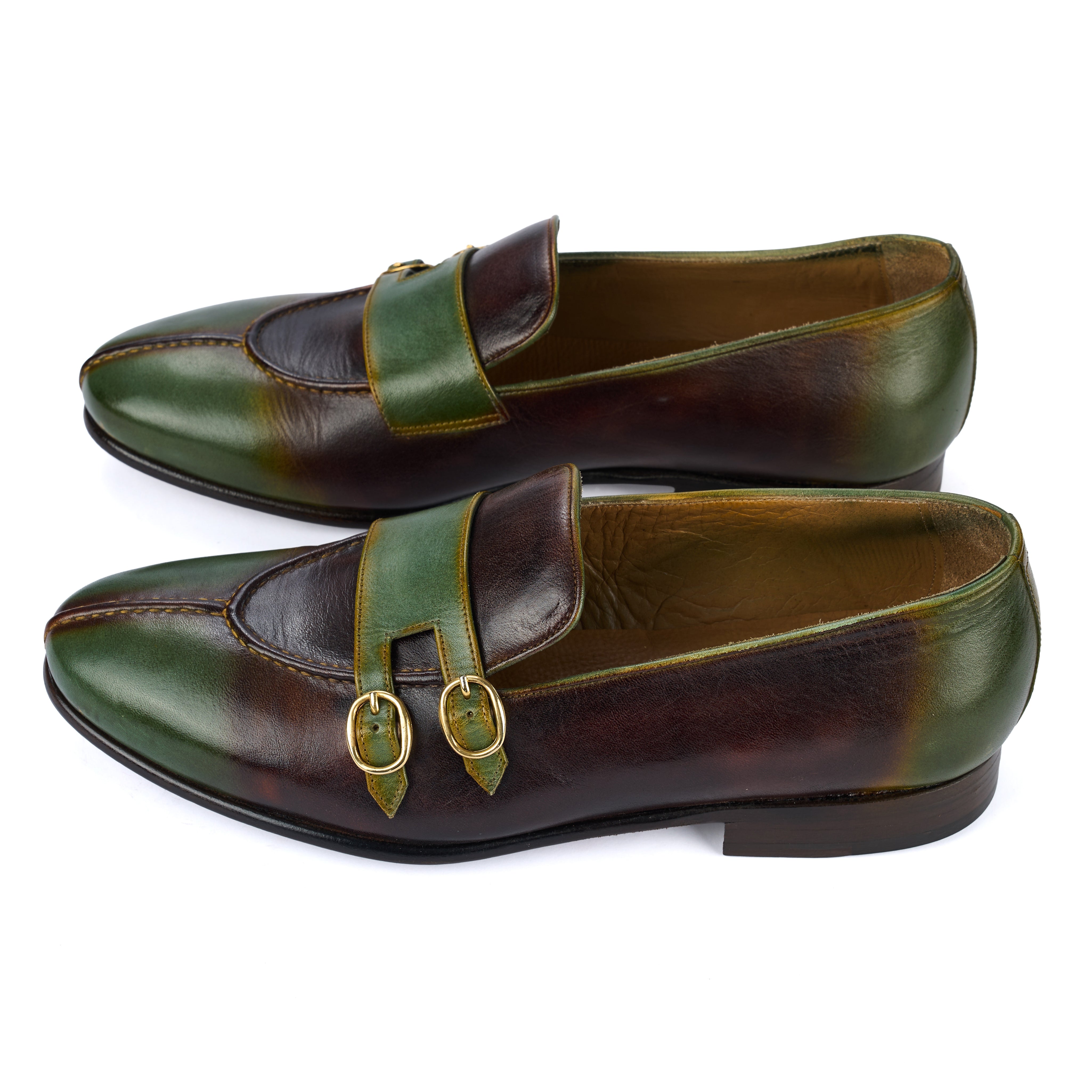 The Loden Patina Double Monk