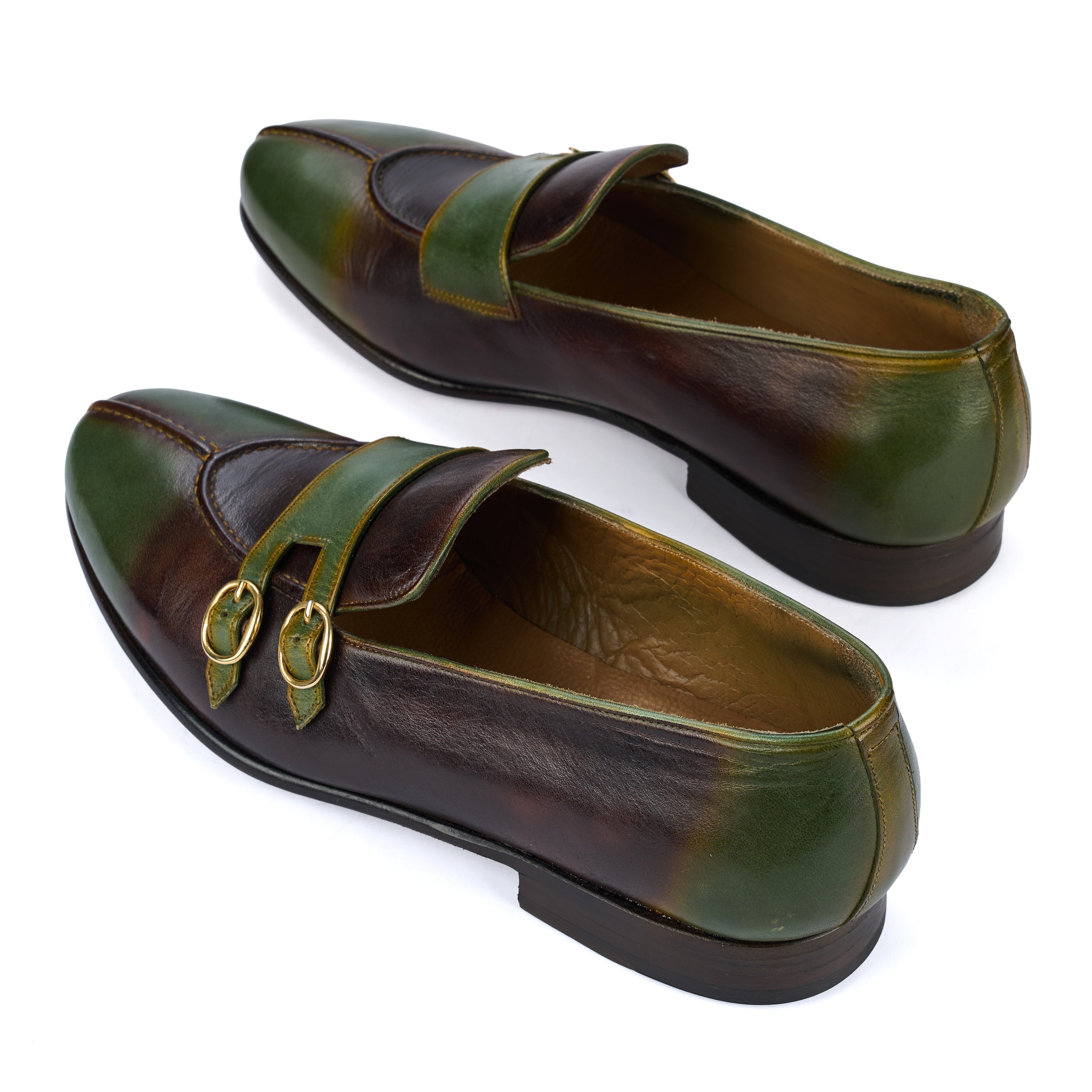The Loden Patina Double Monk