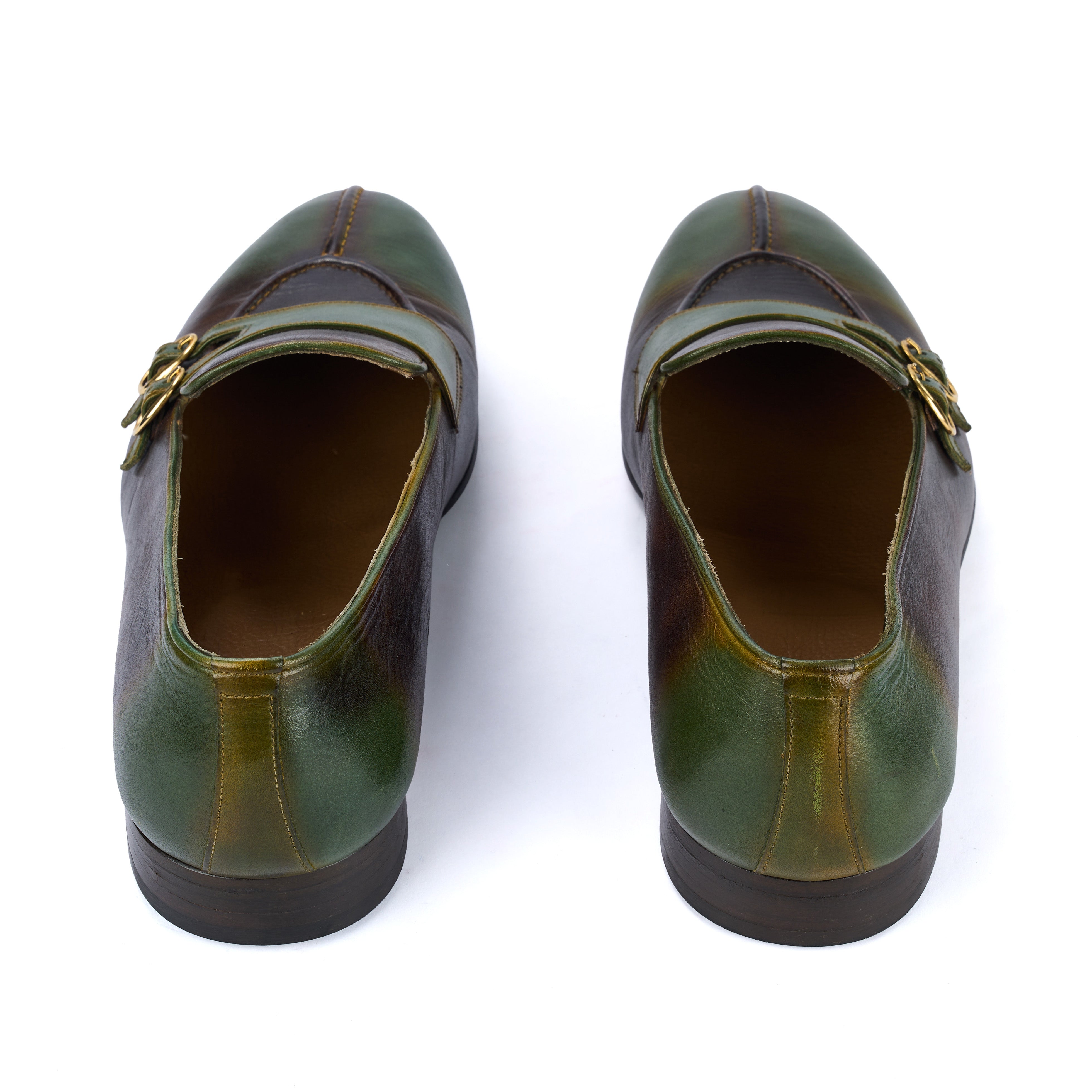 The Loden Patina Double Monk