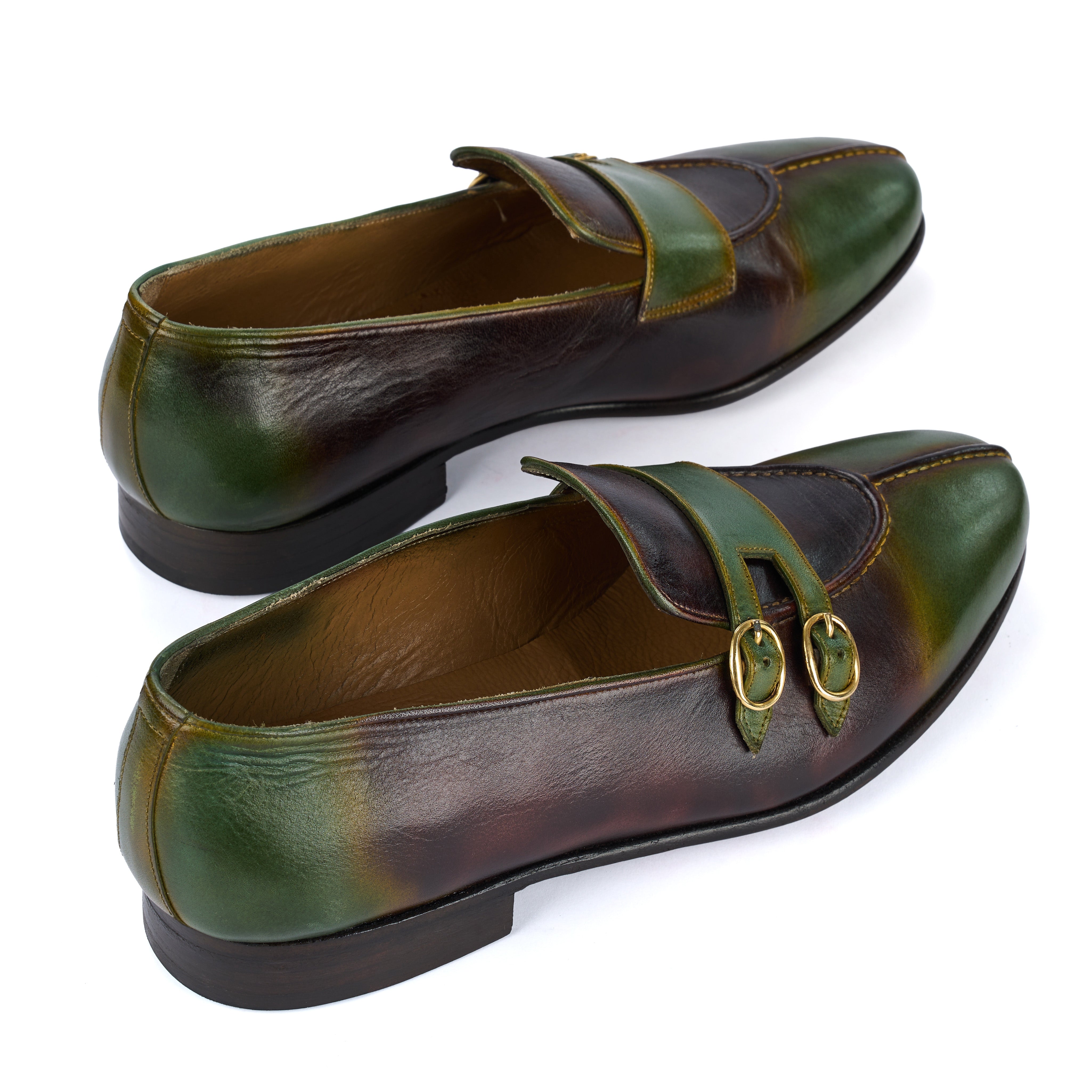 The Loden Patina Double Monk