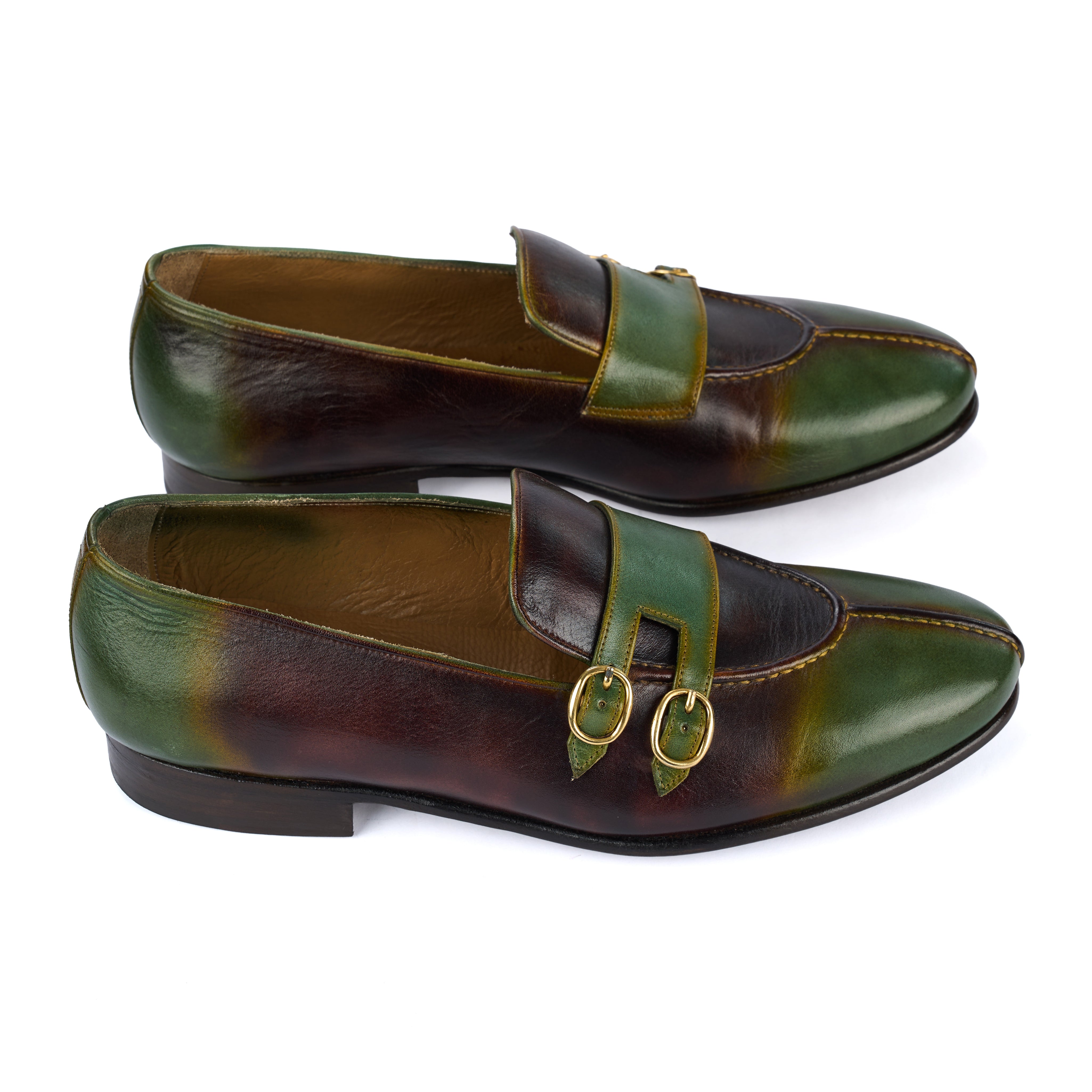 The Loden Patina Double Monk