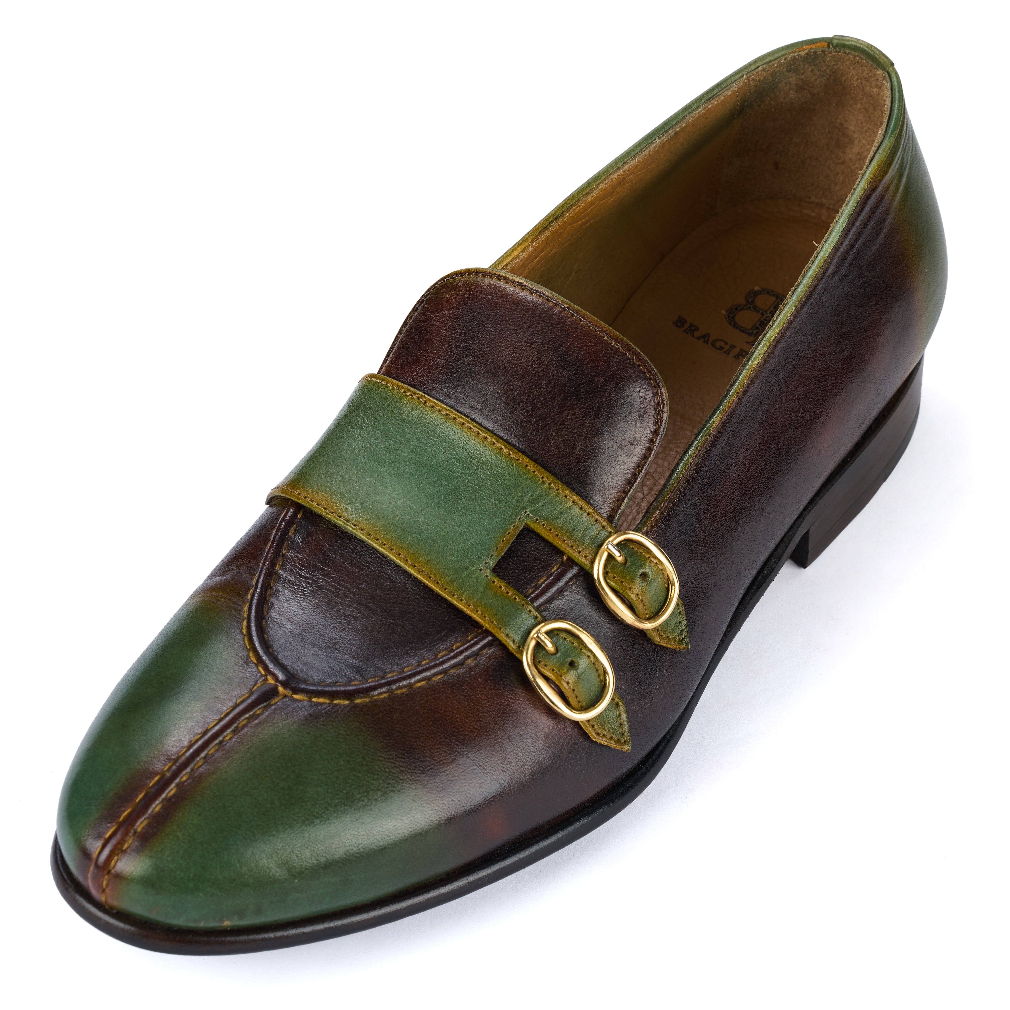 The Loden Patina Double Monk